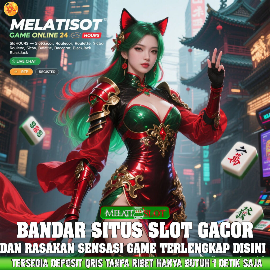 MELATISLOT Situs Slot Terbaik Jackpot Maxwin dan Live Casino Lengkap